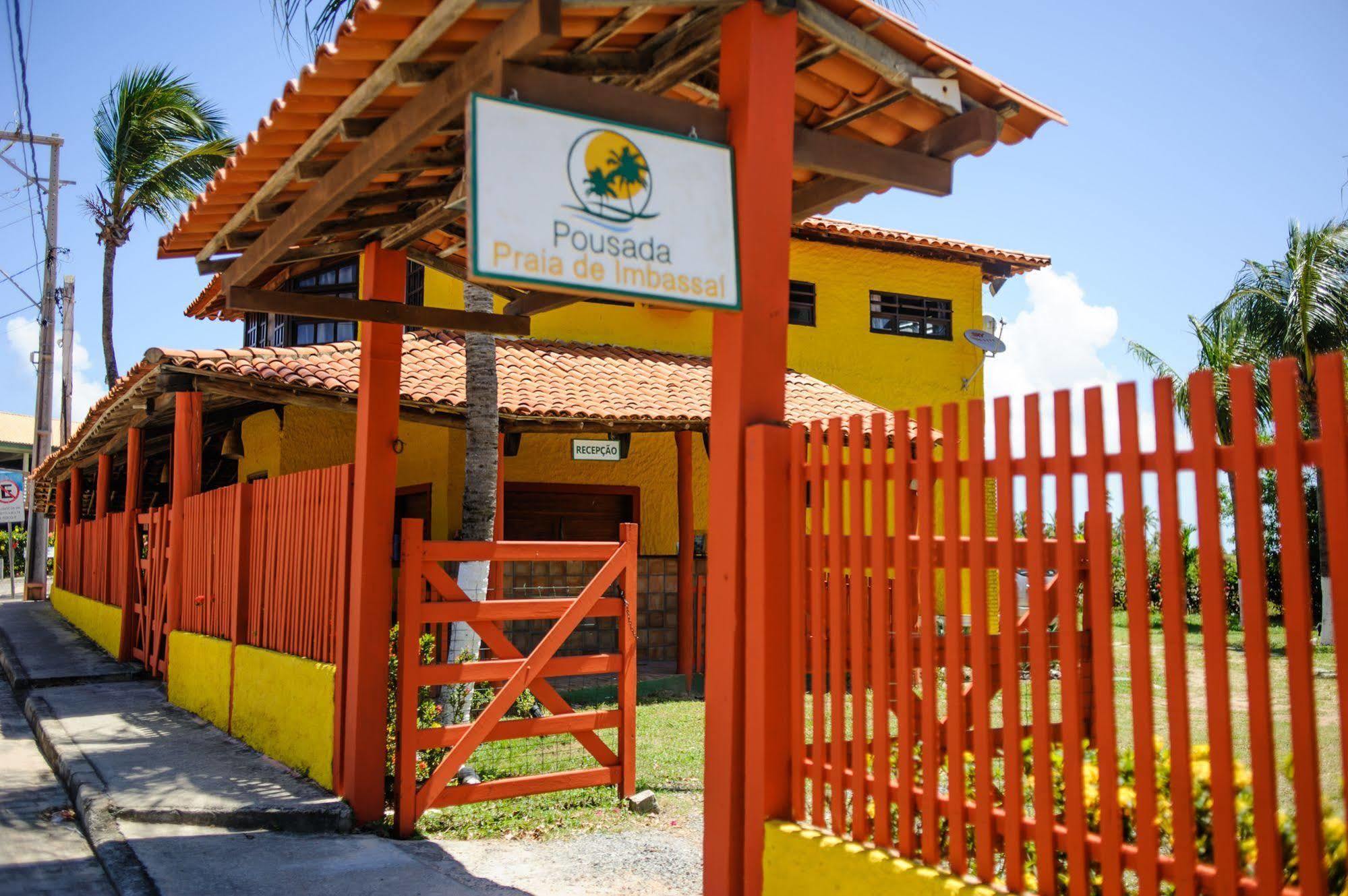 Pousada Praia Do Imbassaí Exterior foto